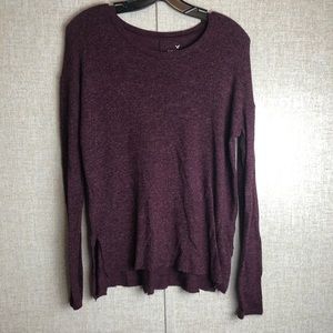 American Eagle Maroon Soft & Sexy Light Weight Sweater Size XS